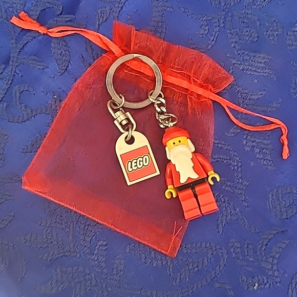 Lego Other - 🎅 LEGO Santa Minifigure Keychain - Cute Stocking Stuffer!! 🎄🎁